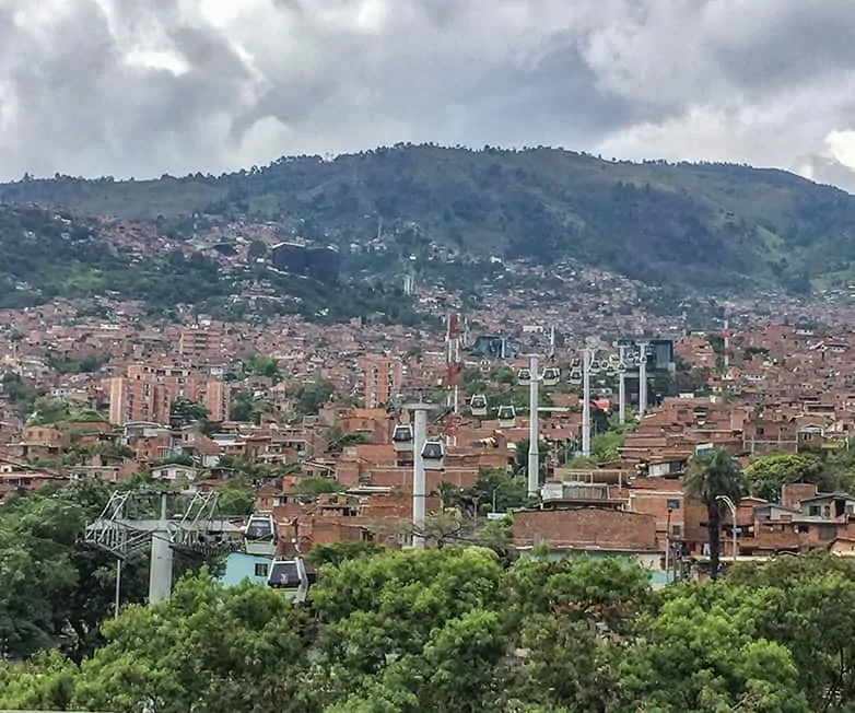 cable cars in medellin colombia