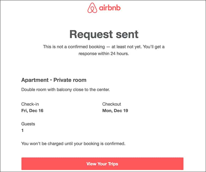 happy and successful airbnb stay - book early