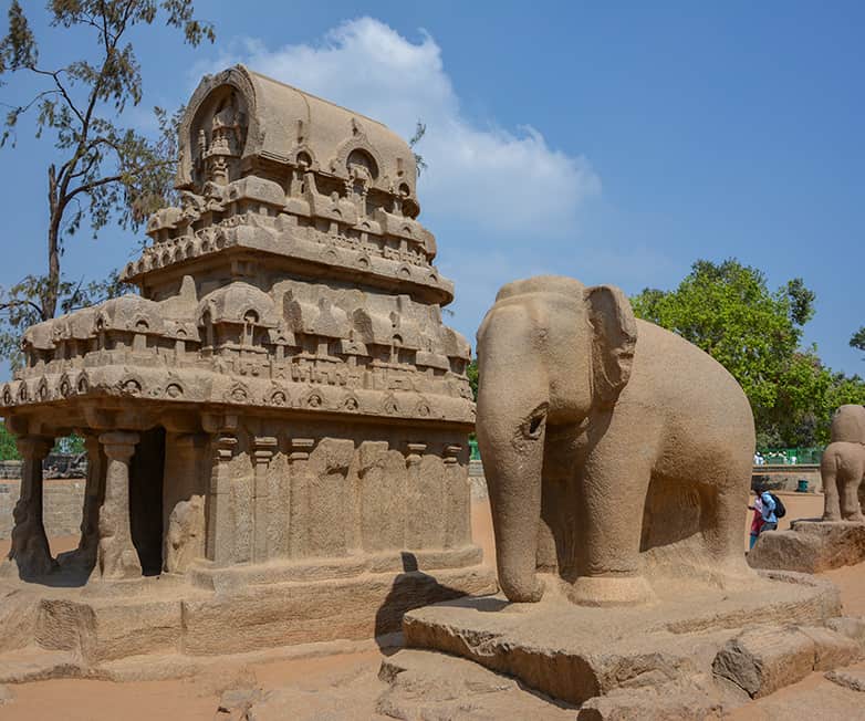 pancha radhas in mamallapuram india