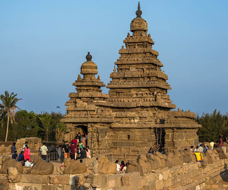 the shore temple in mamallapuram