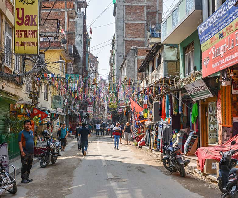kathmandu travel guide - thamel