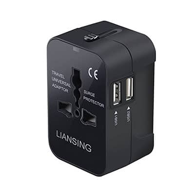 Essential Items for International Travel - Liansing Travel Power Adapter