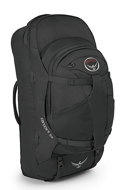 Essential Items for International Travel- Osprey Farpoint 55