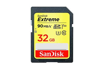Travel Photography Gear - Sandisk Memory Card