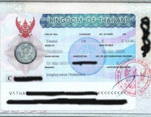 tourism license thailand