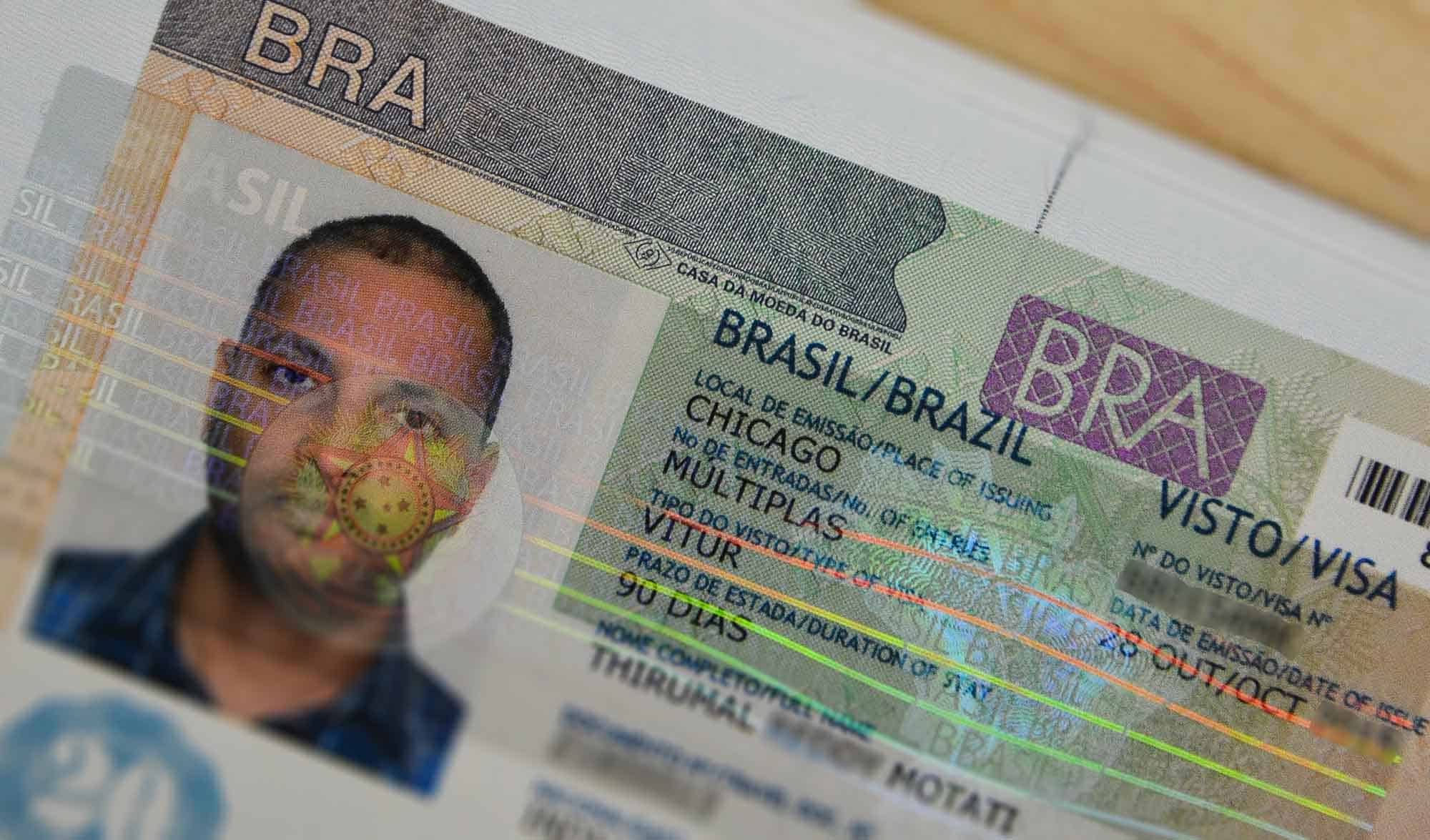 Brazil Tourist Visa Image