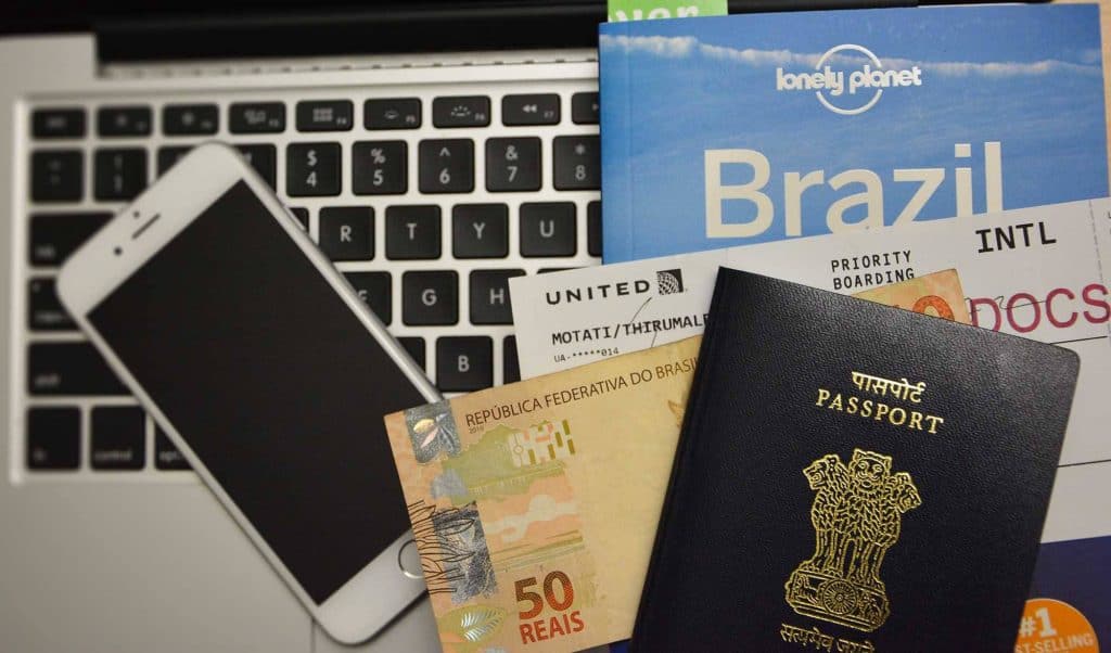 visit visa to brazil from india