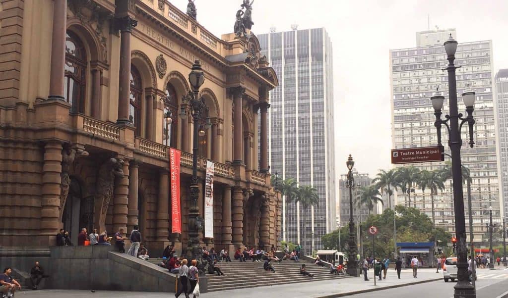 Brazil Tourist Visa Requirements - Sao Paulo Teatro Municipal