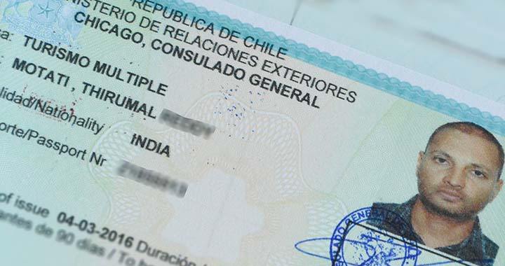 Chile Tourist Visa Image