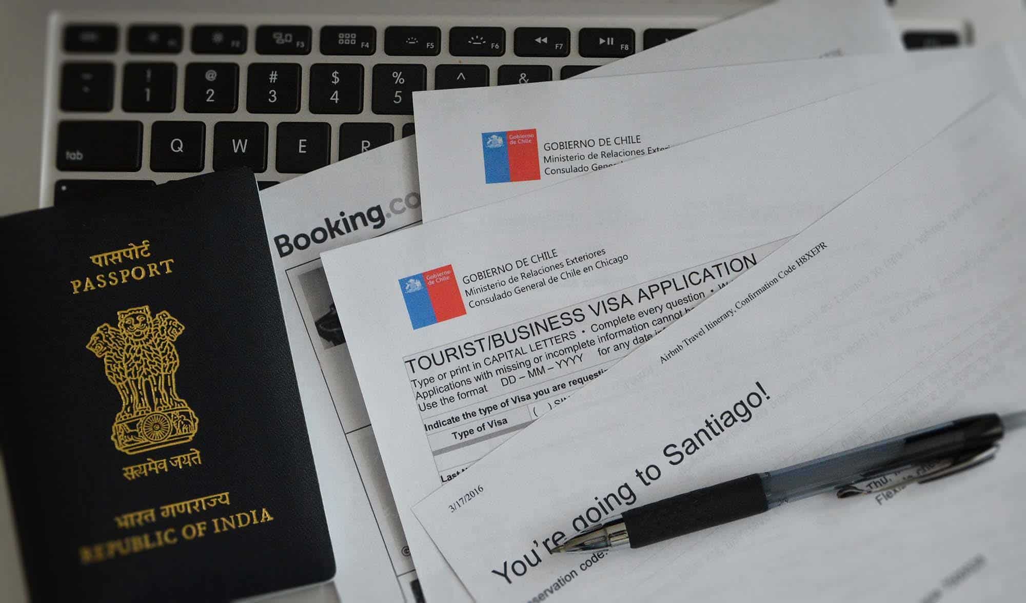 Chile Tourist Visa Requirements - Visa Application