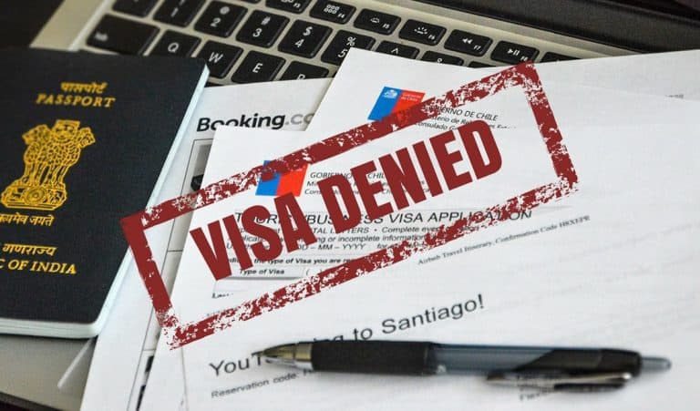 tourist visa rejected us