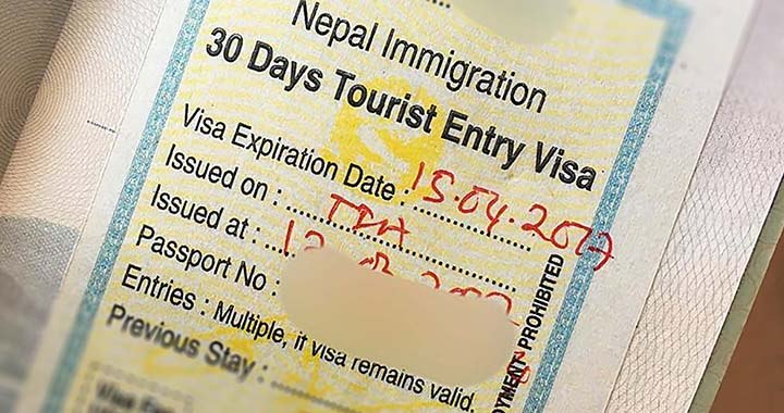 Nepal Tourist Visa Image