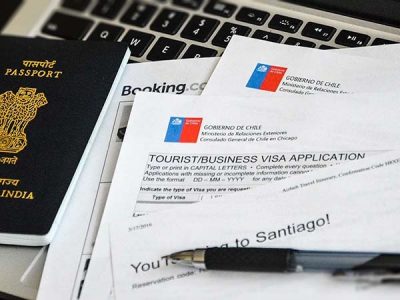 Travel itinerary for visa application