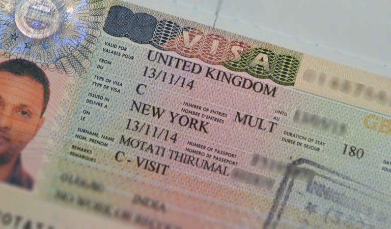 tourist visa requirement to uk