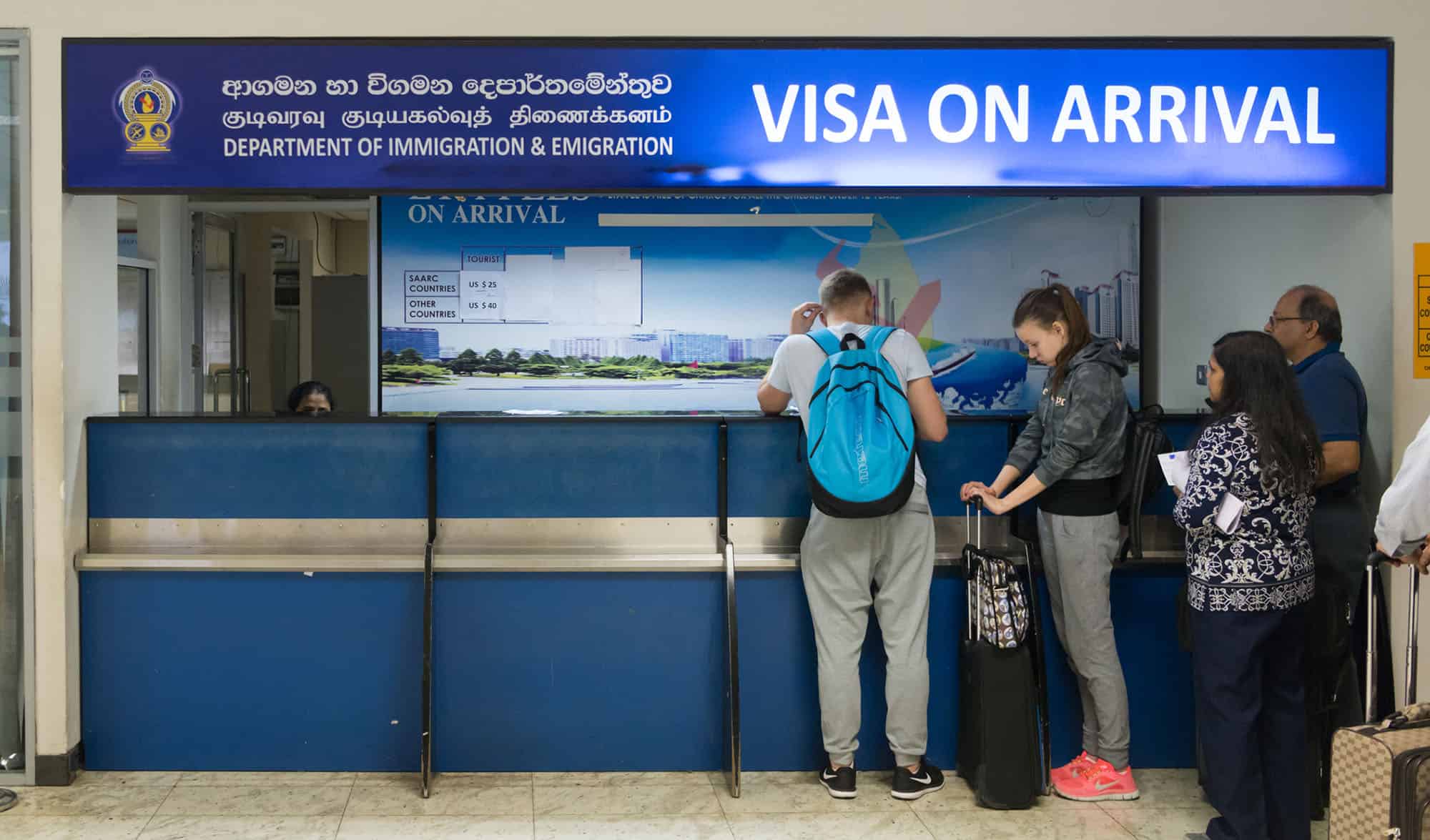 us visit visa on arrival countries