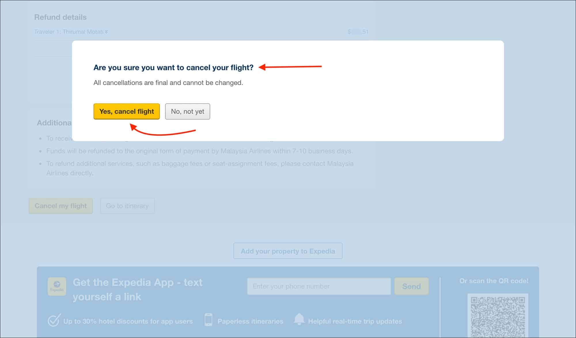 Book Flight Tickets with 24 hour FREE cancellation on Expedia - Cancel Flight Booking