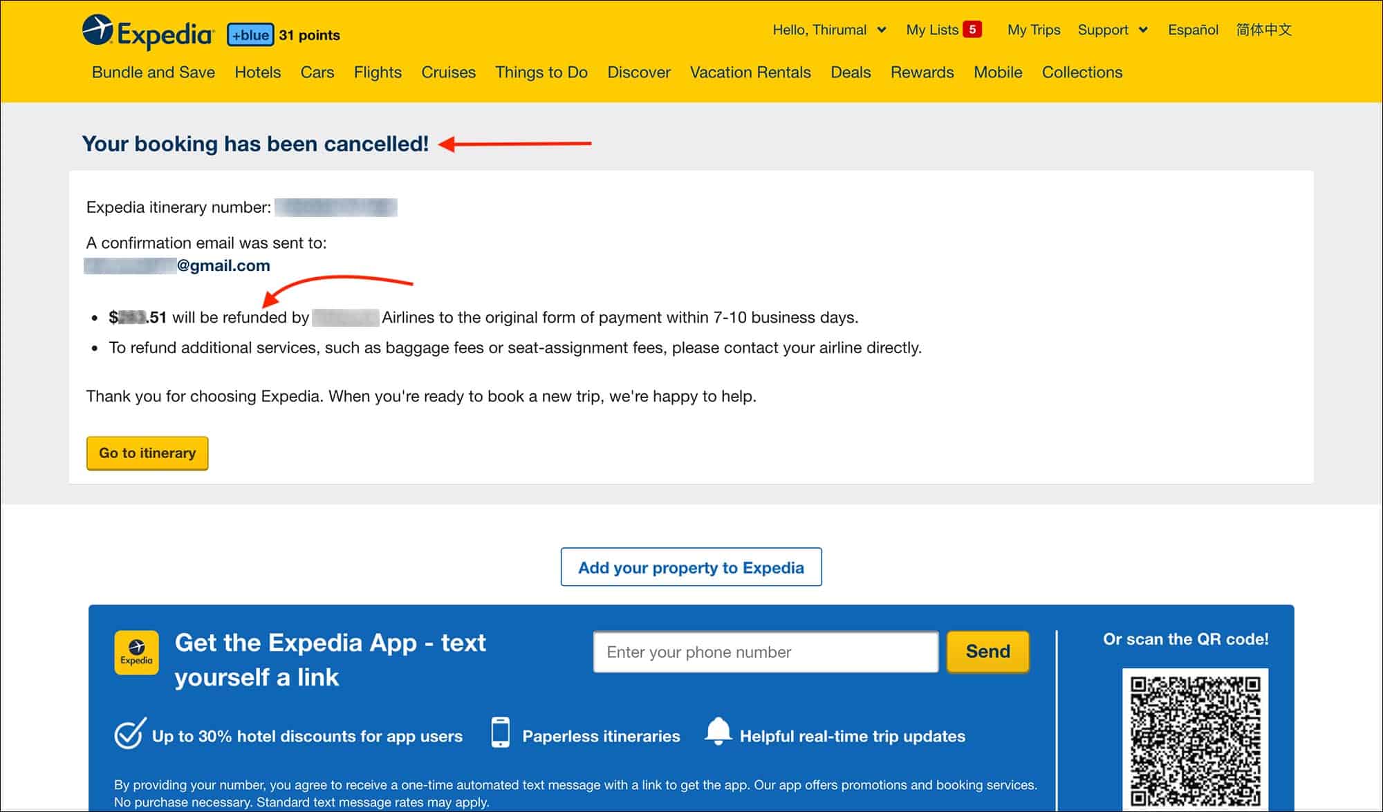 Book Flight Tickets with 24 hour FREE cancellation on Expedia - Cancel Flight Booking