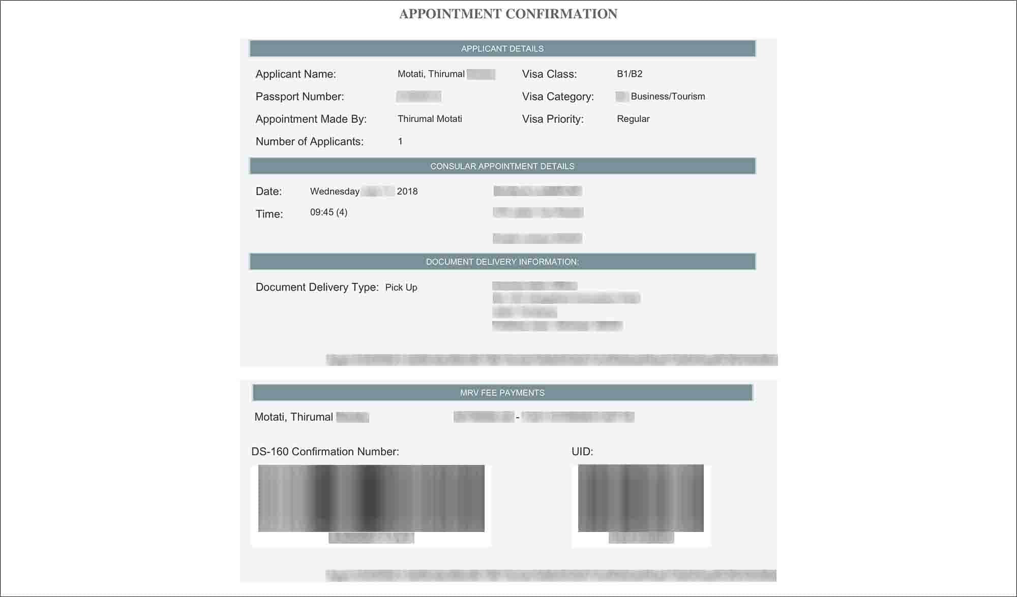 us travel appointment