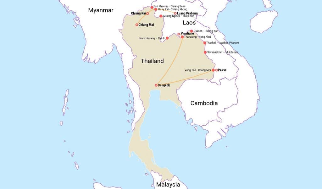 Thailand Visa on Arrival at Laos Border