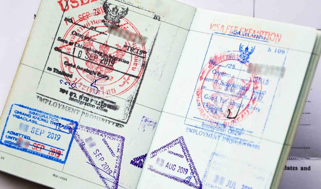 Thailand Visa on Arrival in India Passport