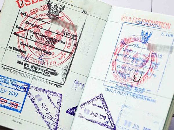 Thailand Visa on Arrival in India Passport