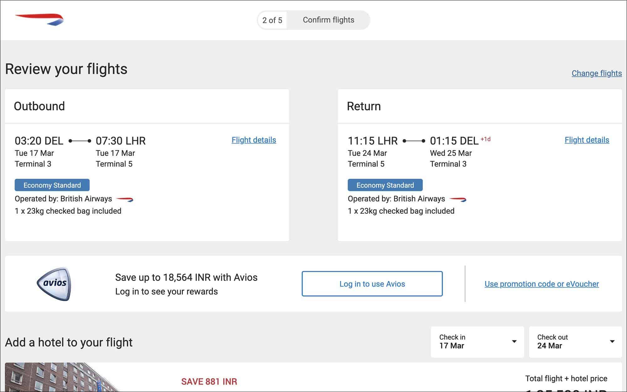 How to Get a British Airways Flight Quote for Visa Application A Step