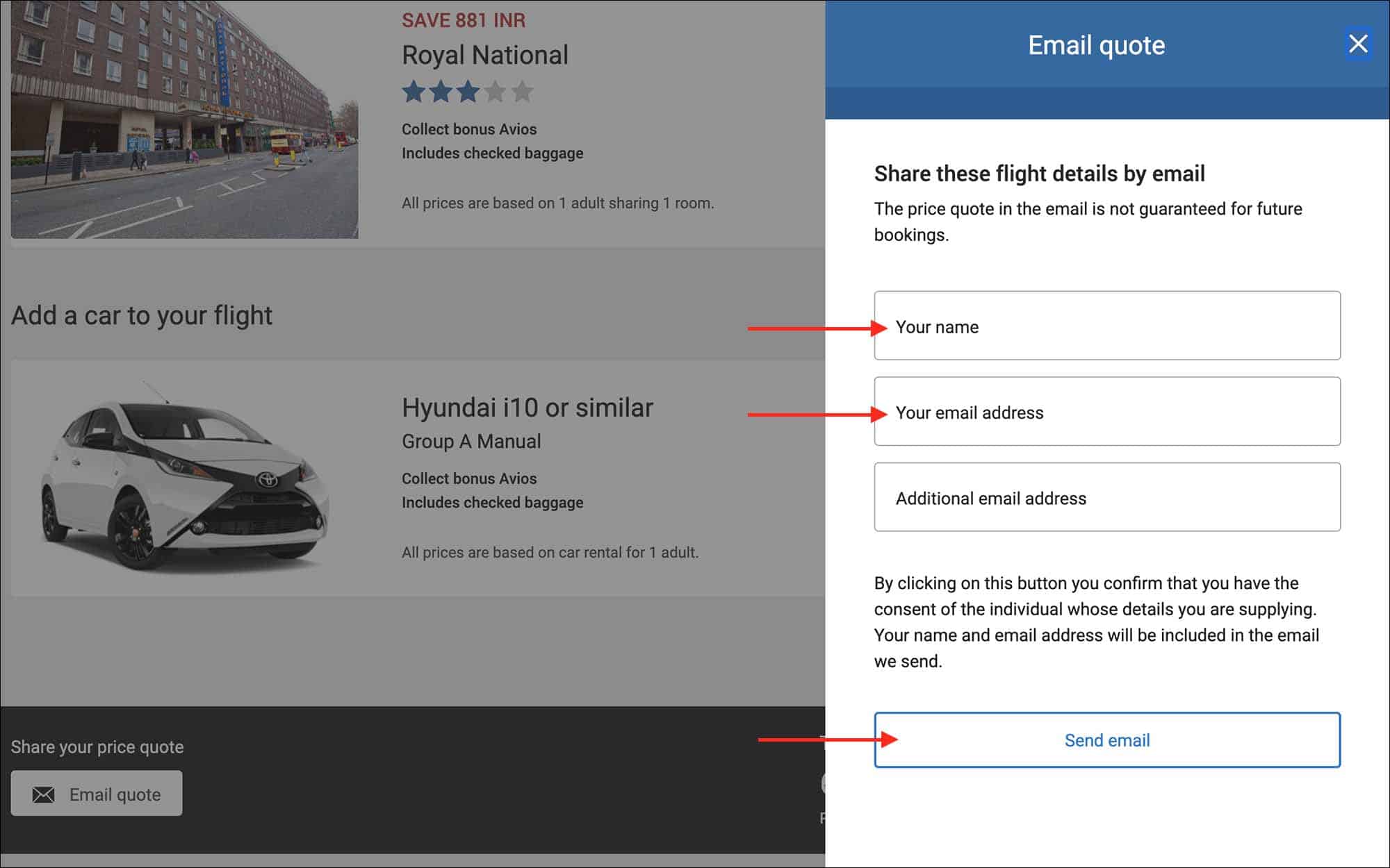 How to Get a British Airways Flight Quote for Visa Application A Step