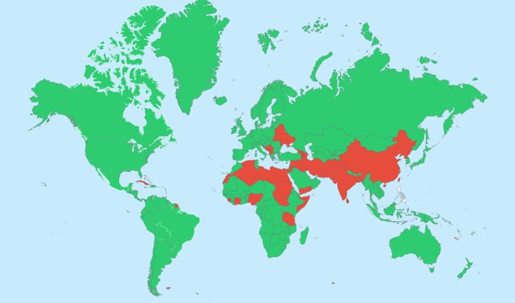 Philippines Tourist Visa Requirements by Nationality