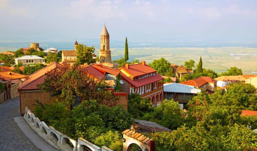 Signagi in Kakheti Region of Georgia