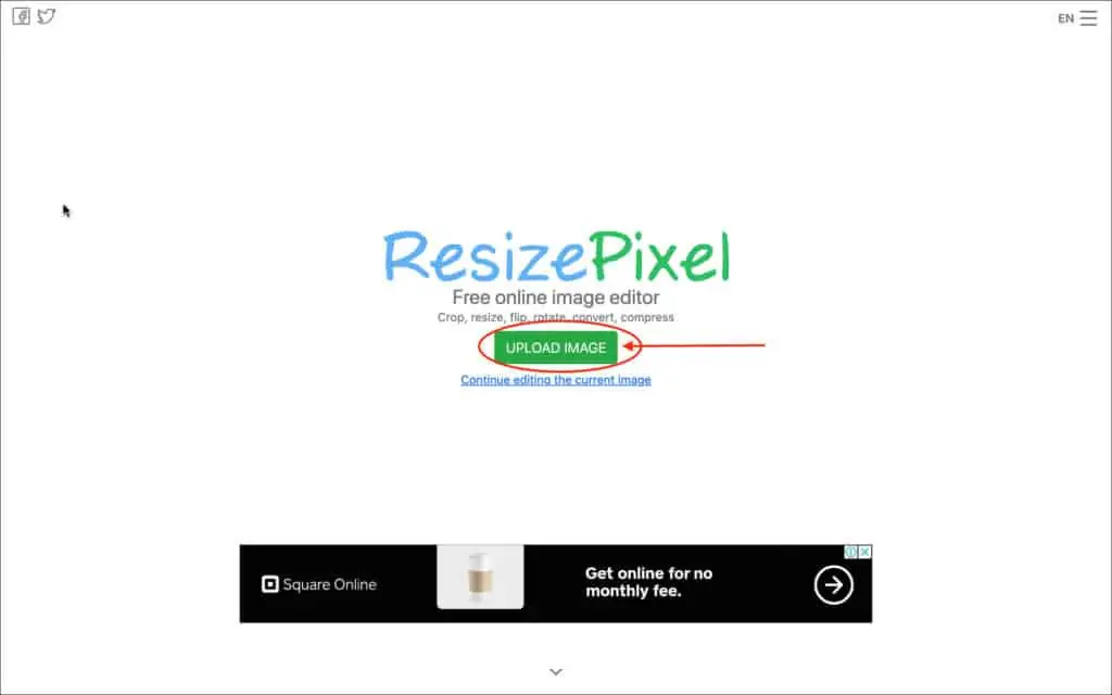 Resize Pixel - Home