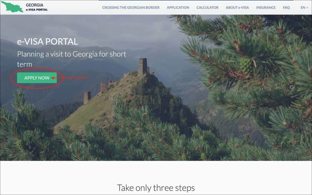 Georgia e-Visa Portal