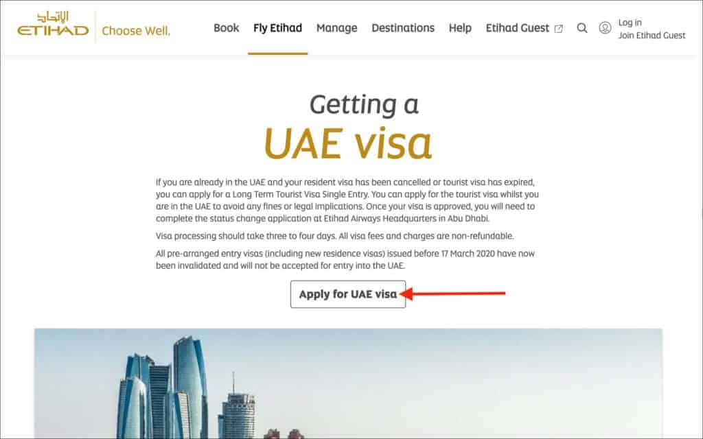 UAE or Dubai Visa Online - Home page