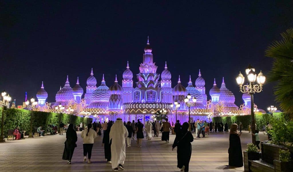 Dubai Global Village at Night