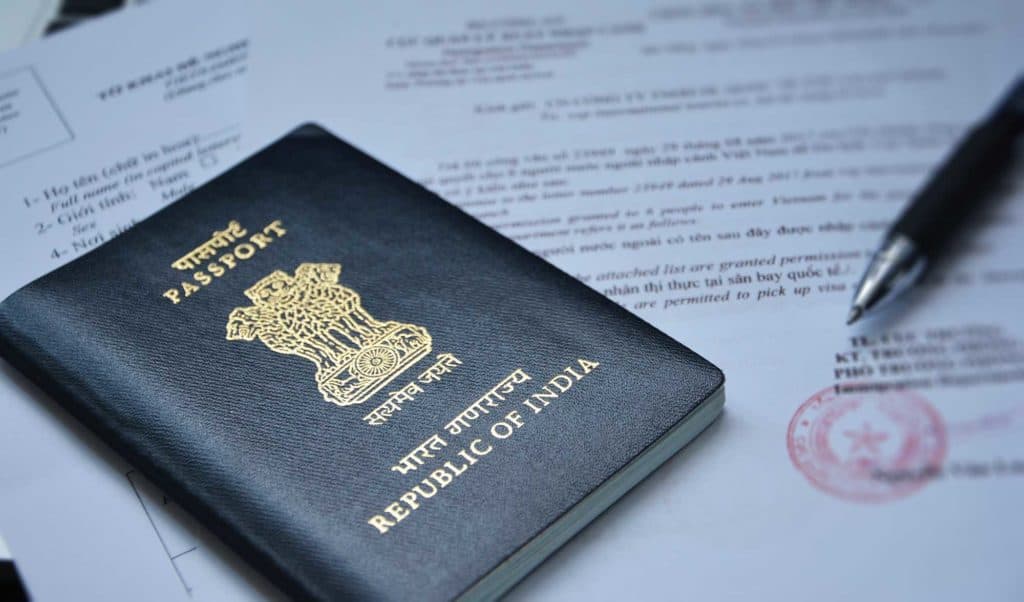 India Passport Image
