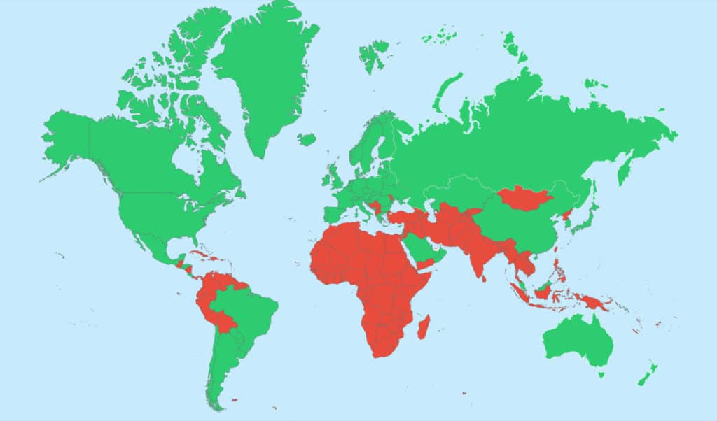 UAE Tourist Visa Requirements by Nationality