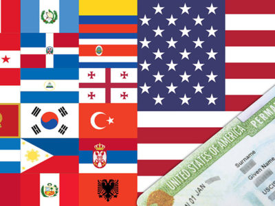 VISA-FREE countries for US Green Card holders