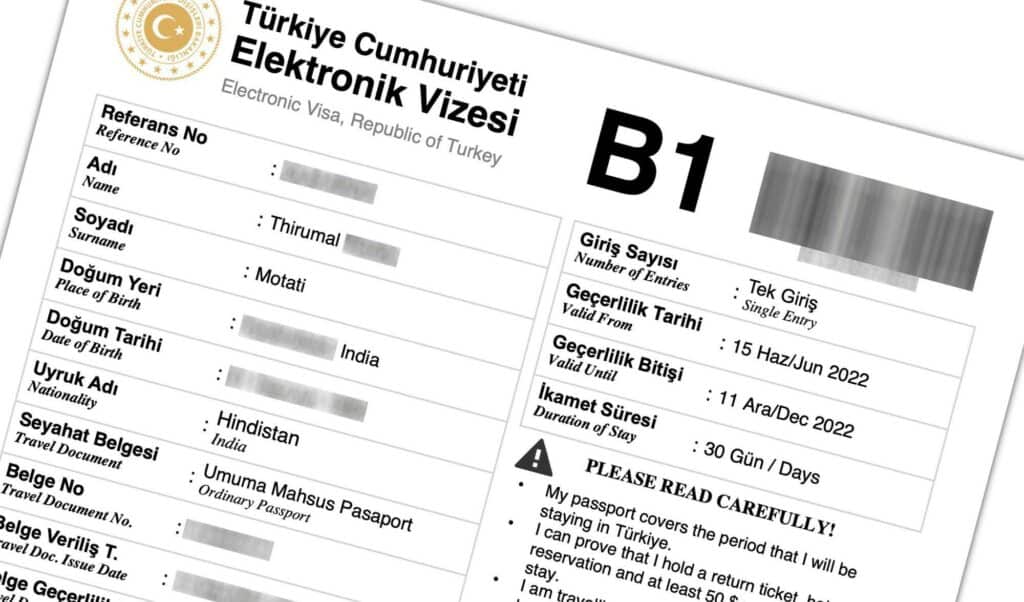 Turkey e-Visa - Step-by-step guide