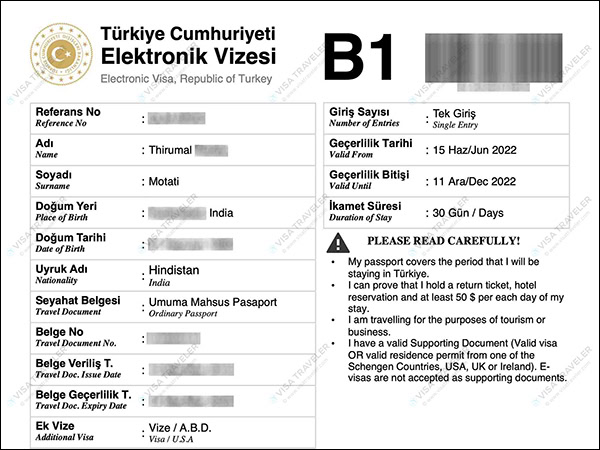 Turkey e-Visa - Step-by-step guide