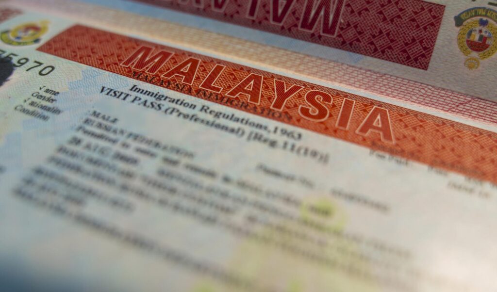 Malaysia tourist visa image