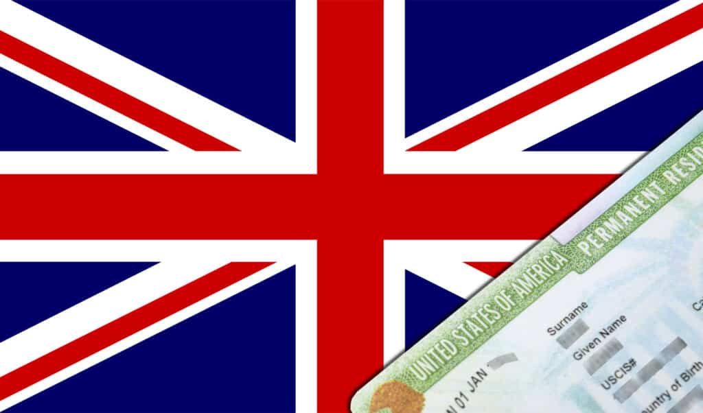 Can a US green card holder travel to UK without visa