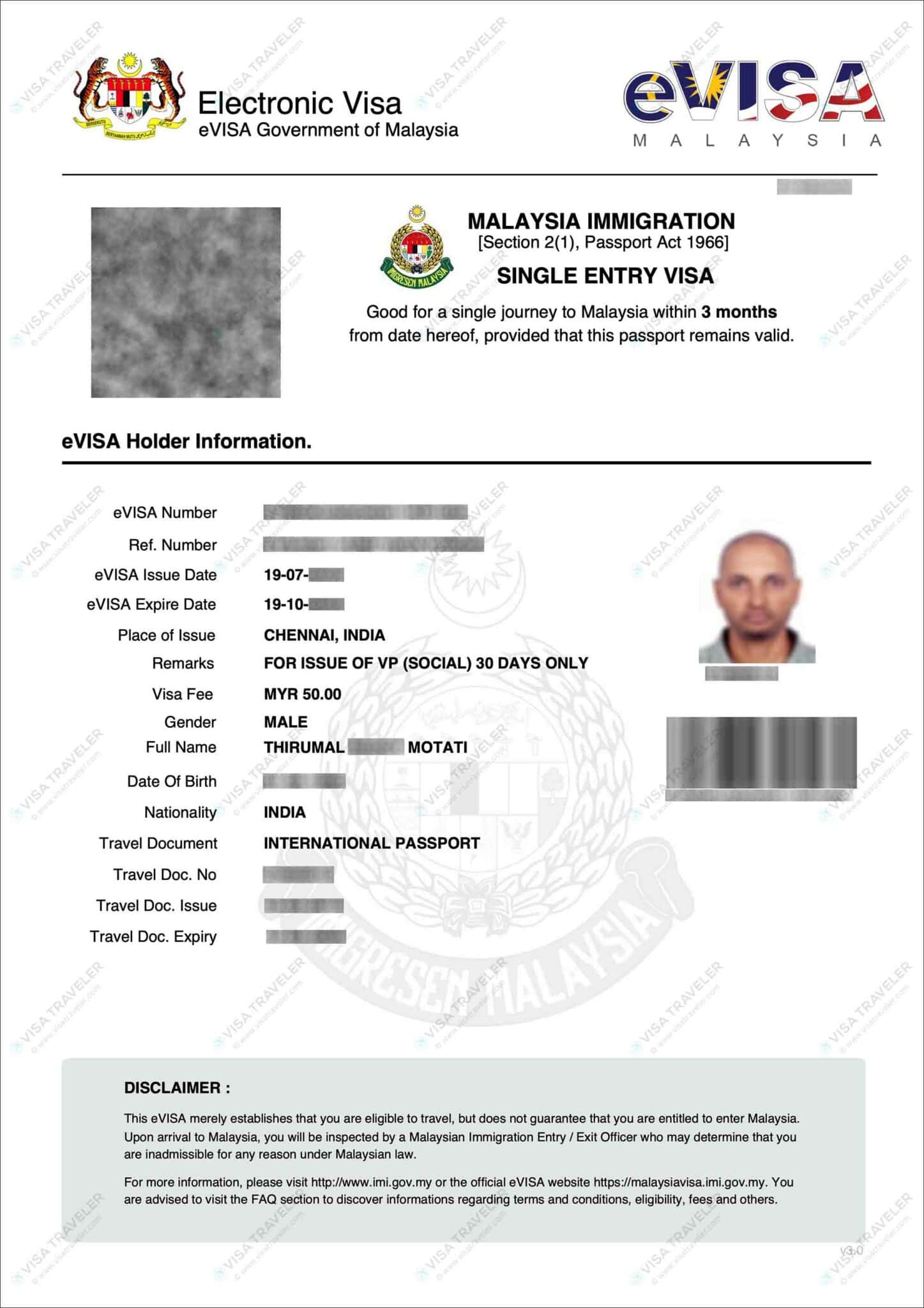 Malaysia Visa for Tourists in 2024 A Comprehensive Guide Visa Traveler