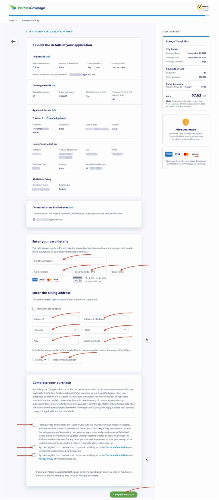 How to Buy Schengen Travel Insurance from VisitorsCoverage A Stepby