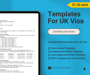Banner - Templates for UK Visa