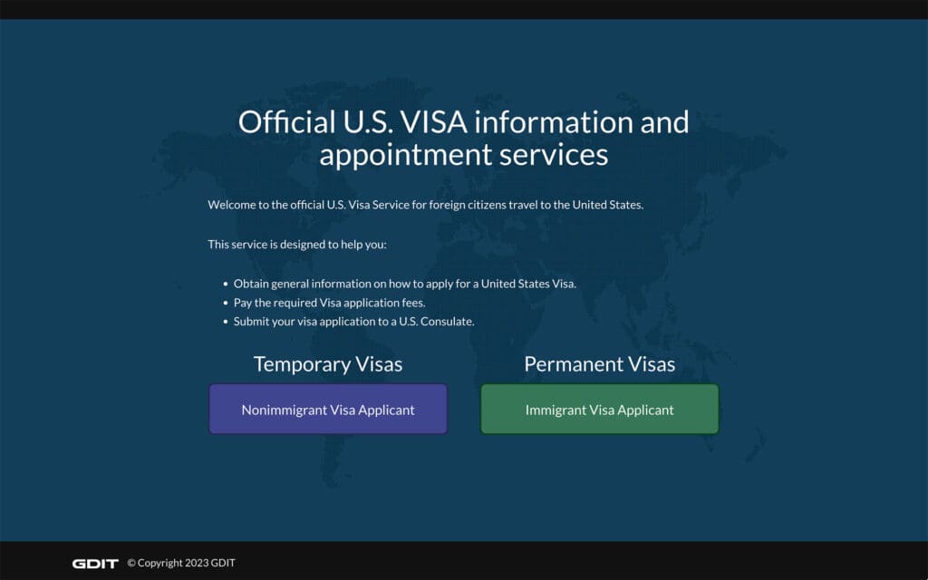 Schedule US Visa Appointment on AIS US Visa Info website
