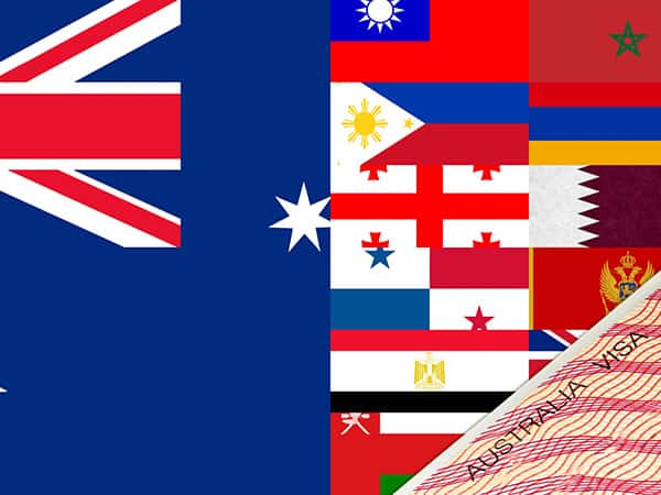 Countries you can visit with Australian visa