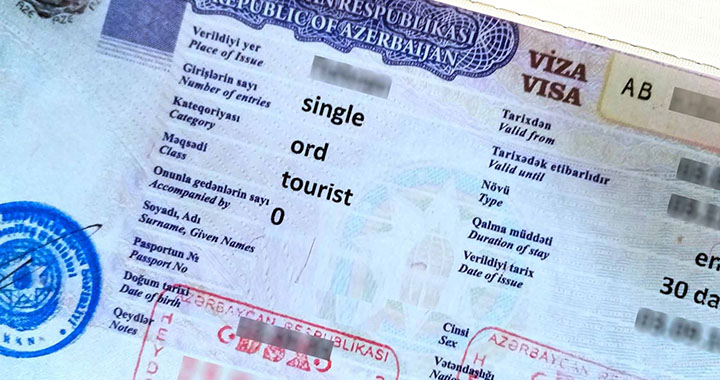 Azerbaijan Visa Image