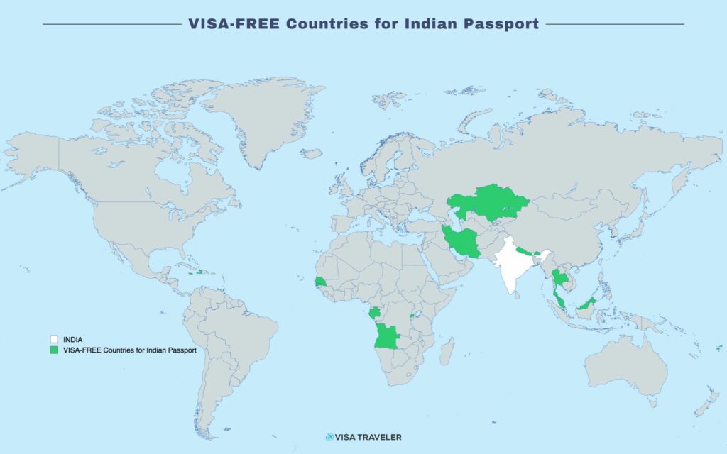 Visa-Free countries for Indians