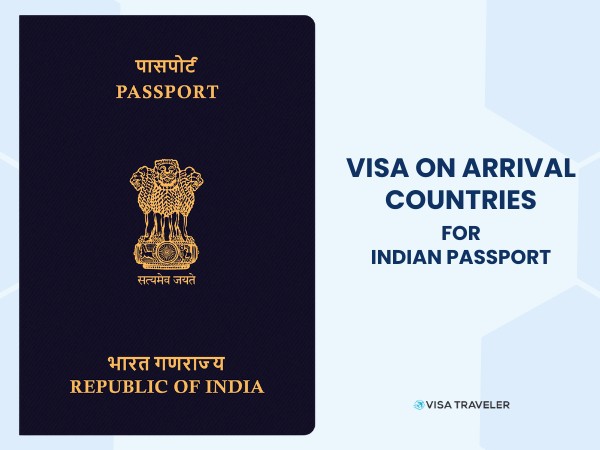 Visa on Arrival countries for Indian passport