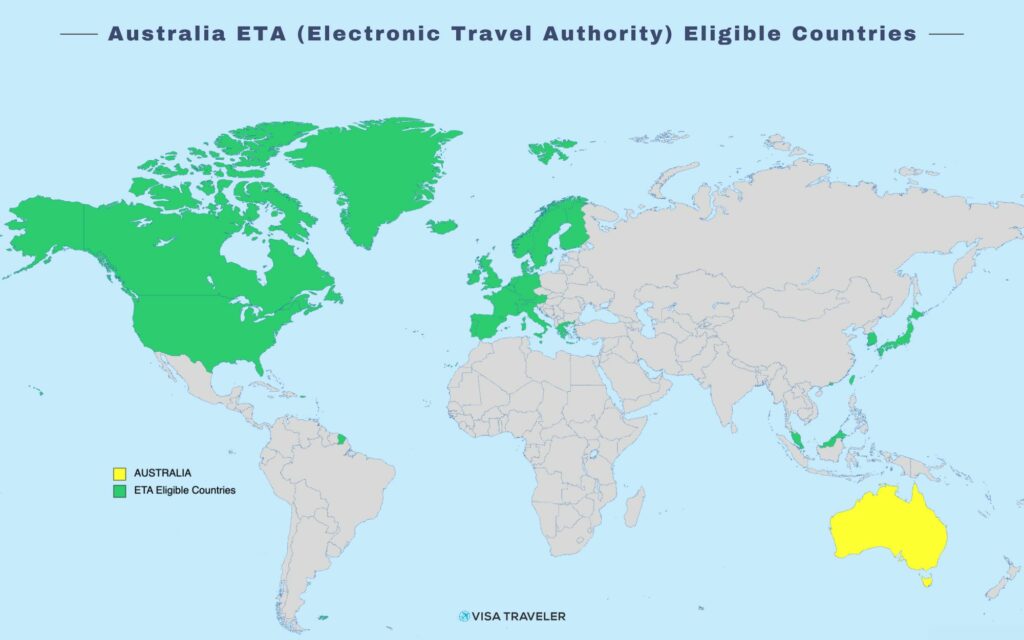 Australia ETA Eligible Countries