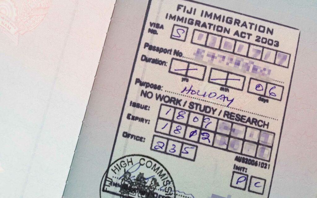 Fiji Visa